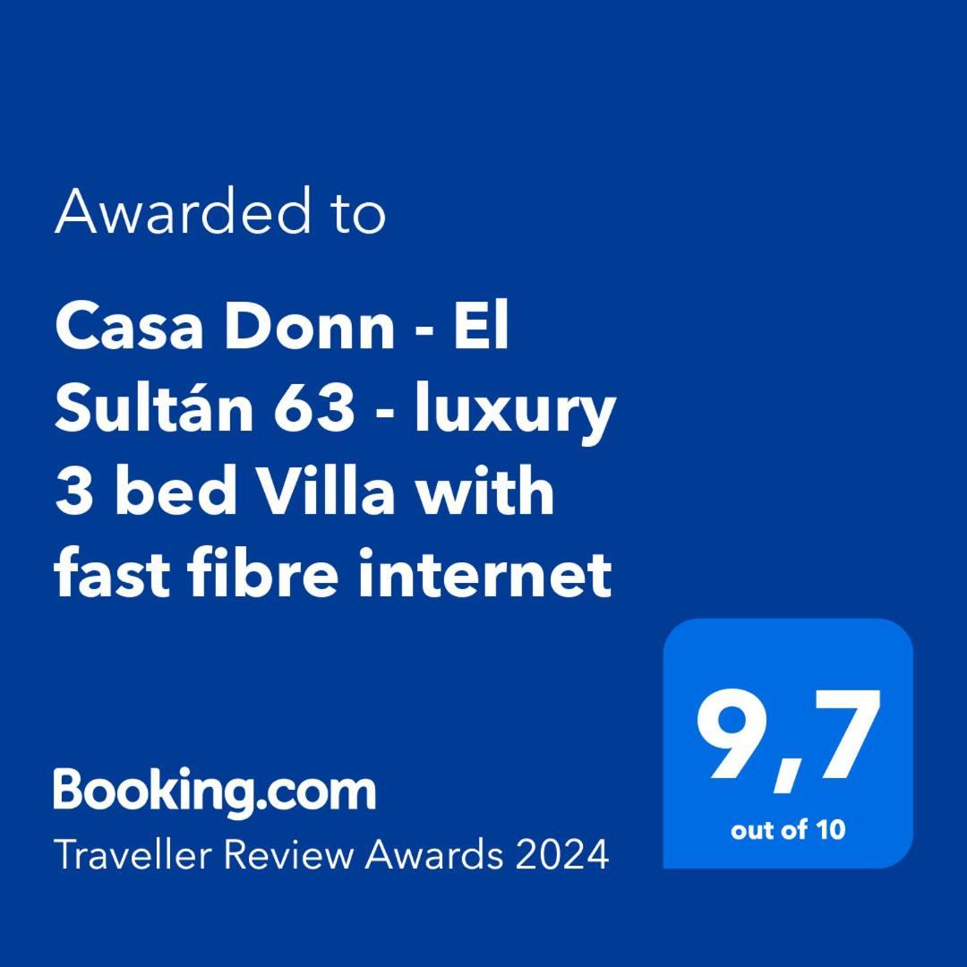 Casa Donn - El Sultan 63 - Luxury 3 Bed Villa With Fast Fibre Internet 科拉雷侯 外观 照片